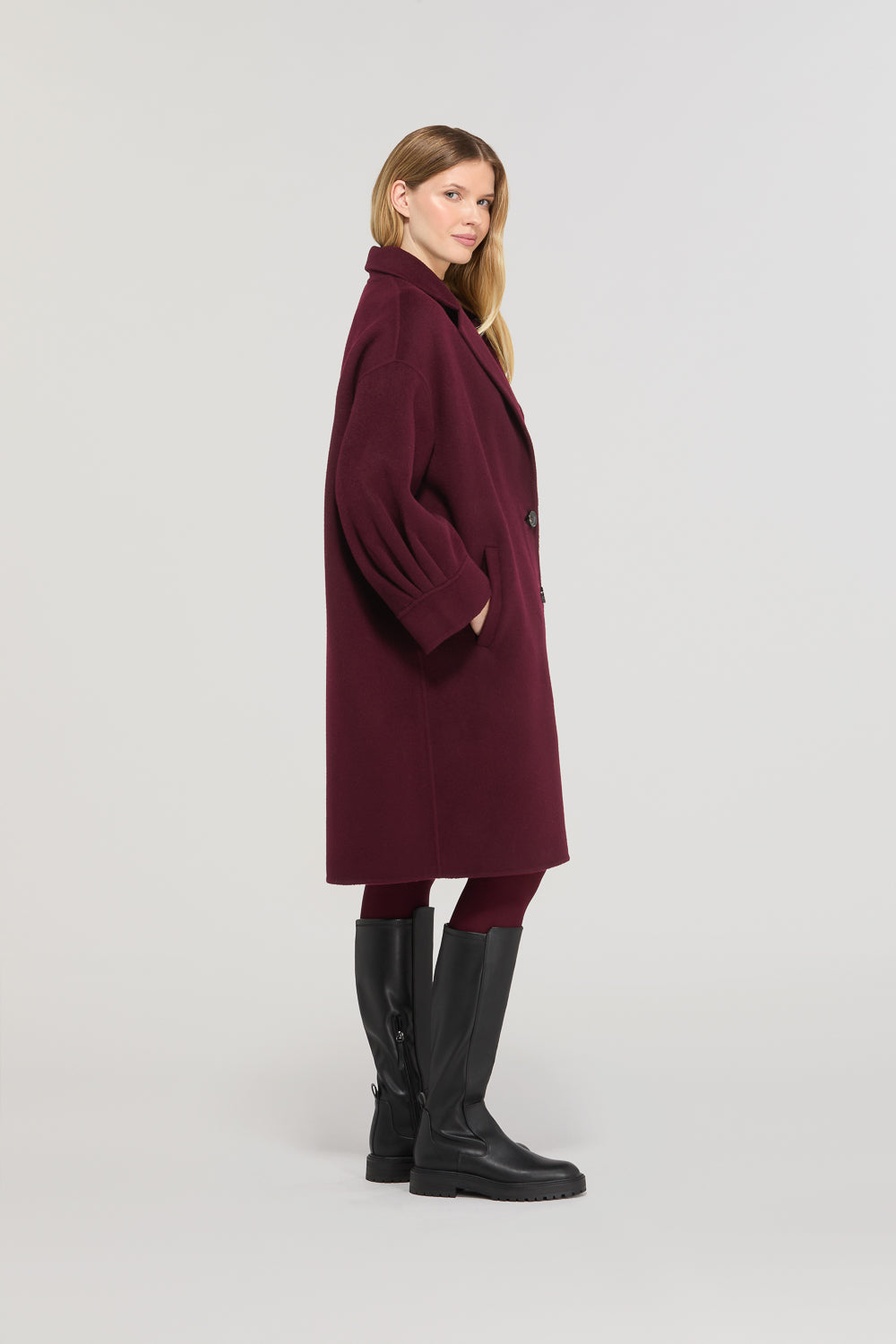 CAPPOTTO in MISTO CASHMERE e LANA MERINO