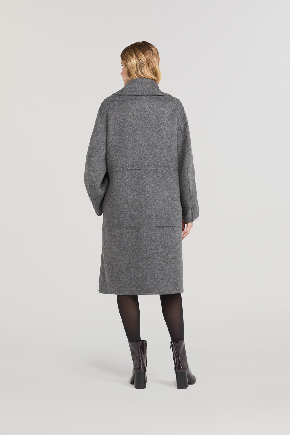 CAPPOTTO DOUBLE in LANA ANGORA