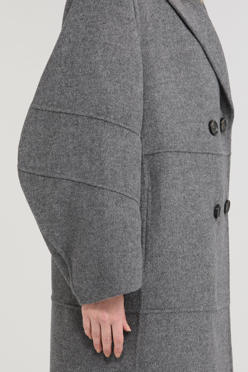 CAPPOTTO DOUBLE in LANA ANGORA