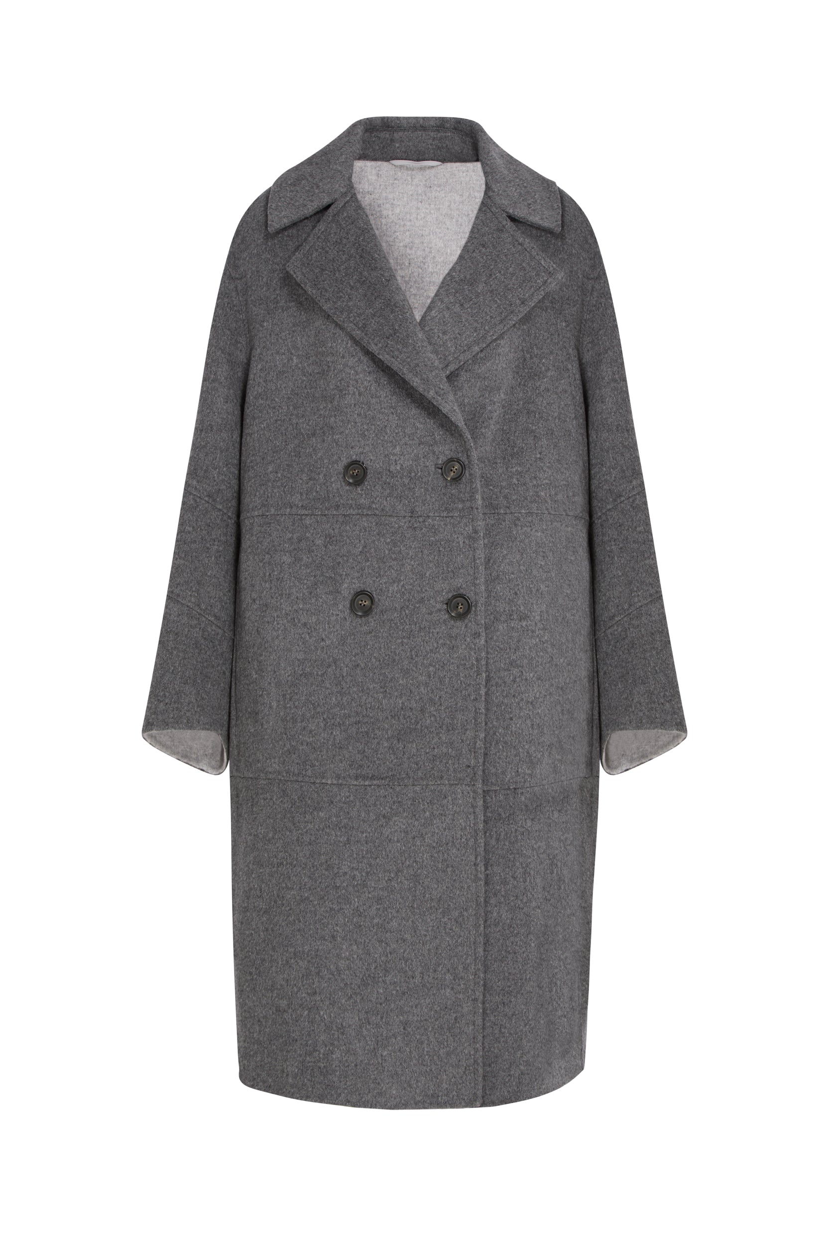 CAPPOTTO DOUBLE in LANA ANGORA