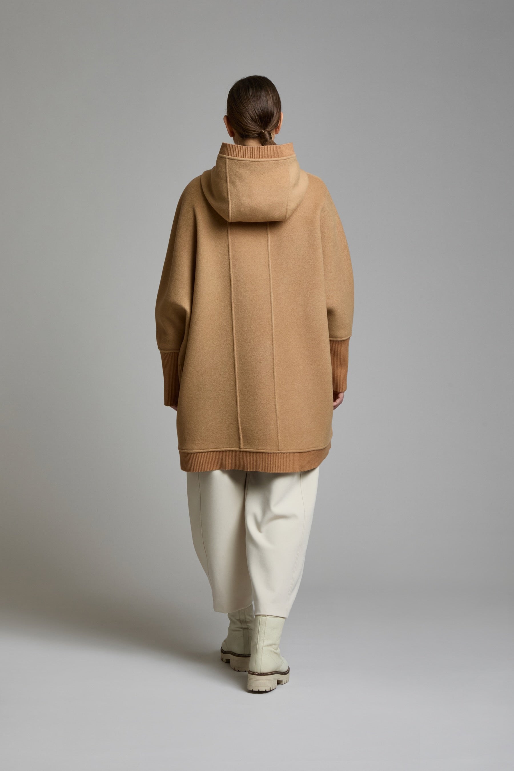 CAPPOTTO DOUBLE con CAPPUCCIO