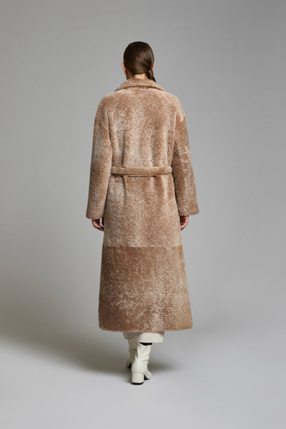 CAPPOTTO LUNGO in SHEARLING