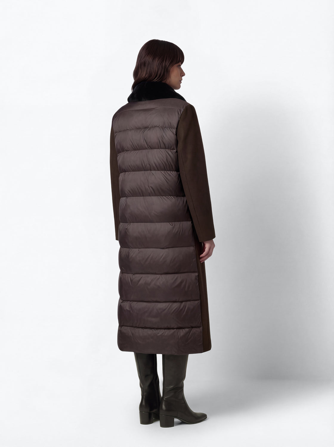 CAPPOTTO LUNGO CON COLLO REX