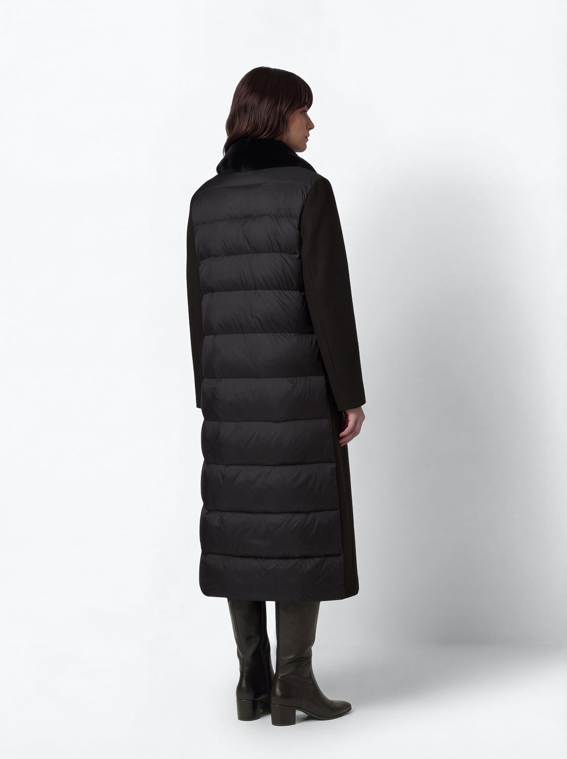 CAPPOTTO LUNGO CON COLLO REX