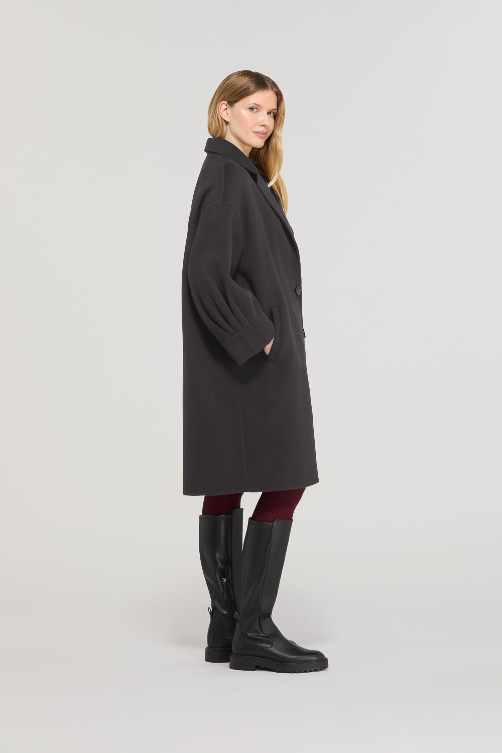 CAPPOTTO in MISTO CASHMERE e LANA MERINO