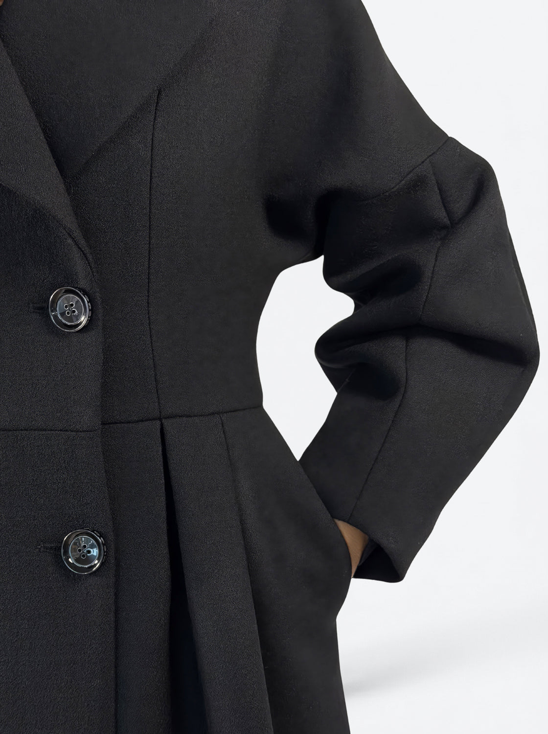 CAPPOTTO LUNGO con LINEA a CLESSIDRA