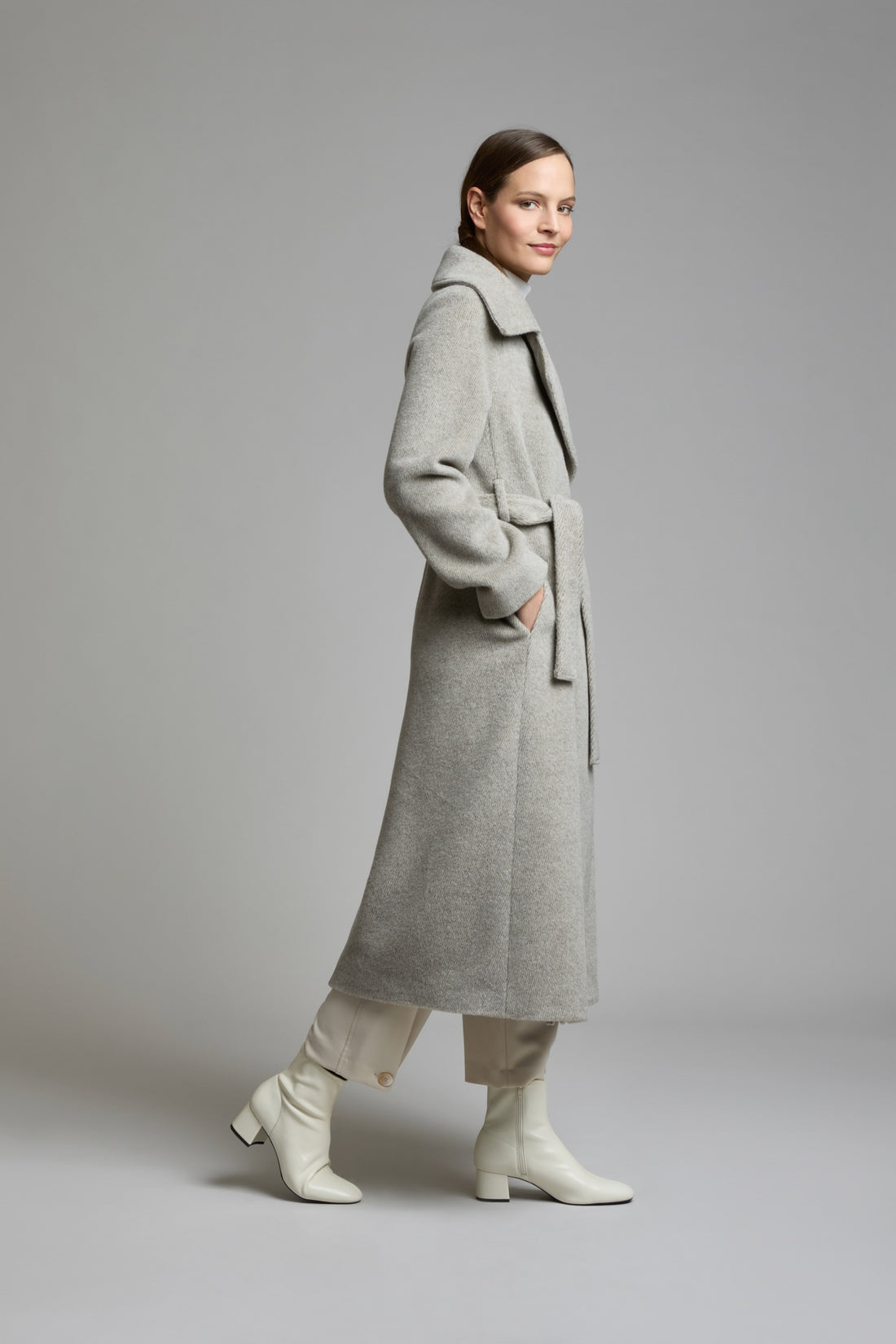 CAPPOTTO LUNGO in TWILL
