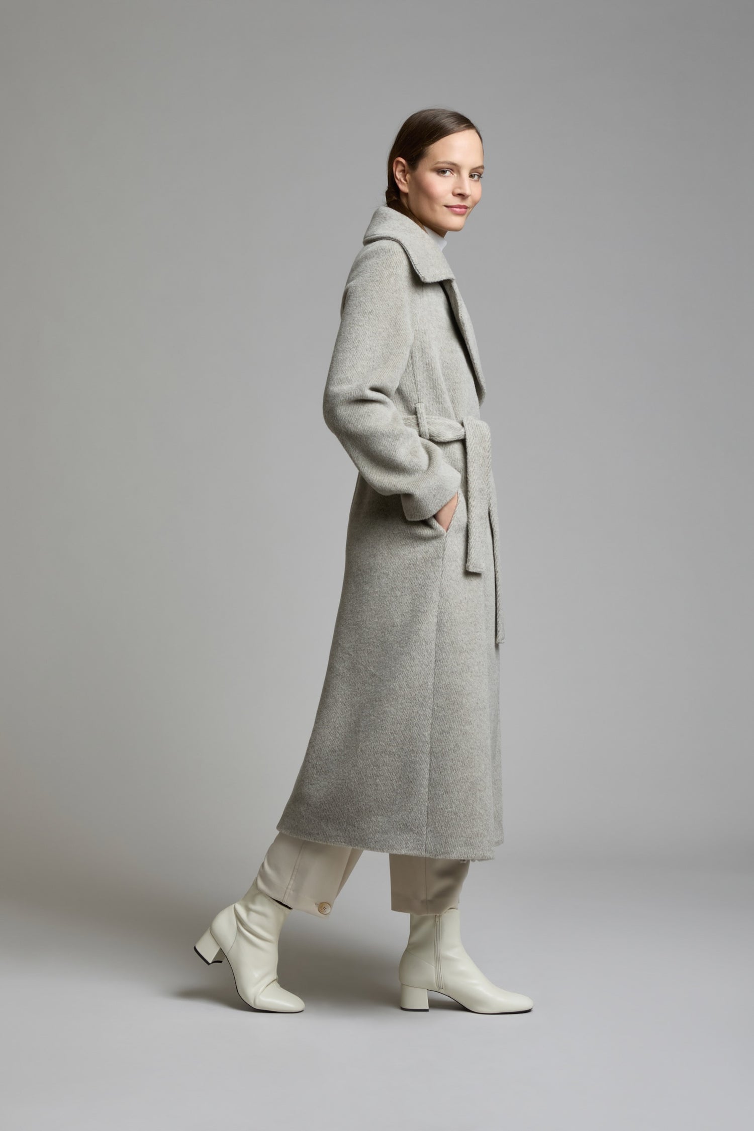 CAPPOTTO LUNGO in TWILL