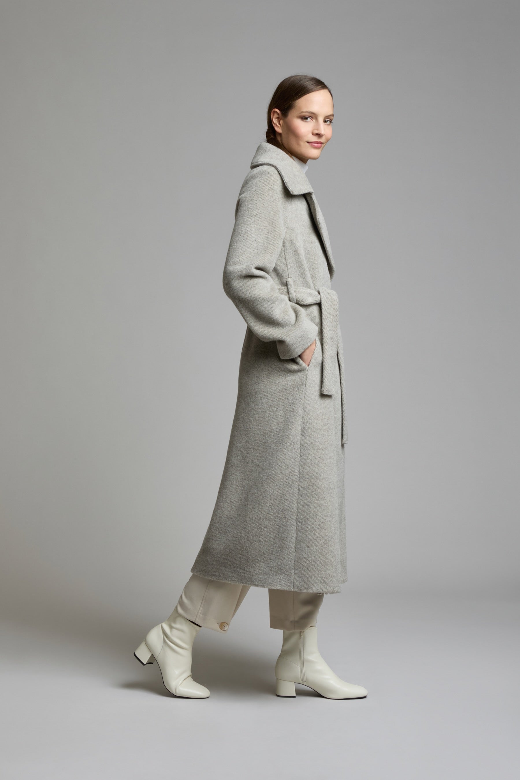 CAPPOTTO LUNGO in TWILL