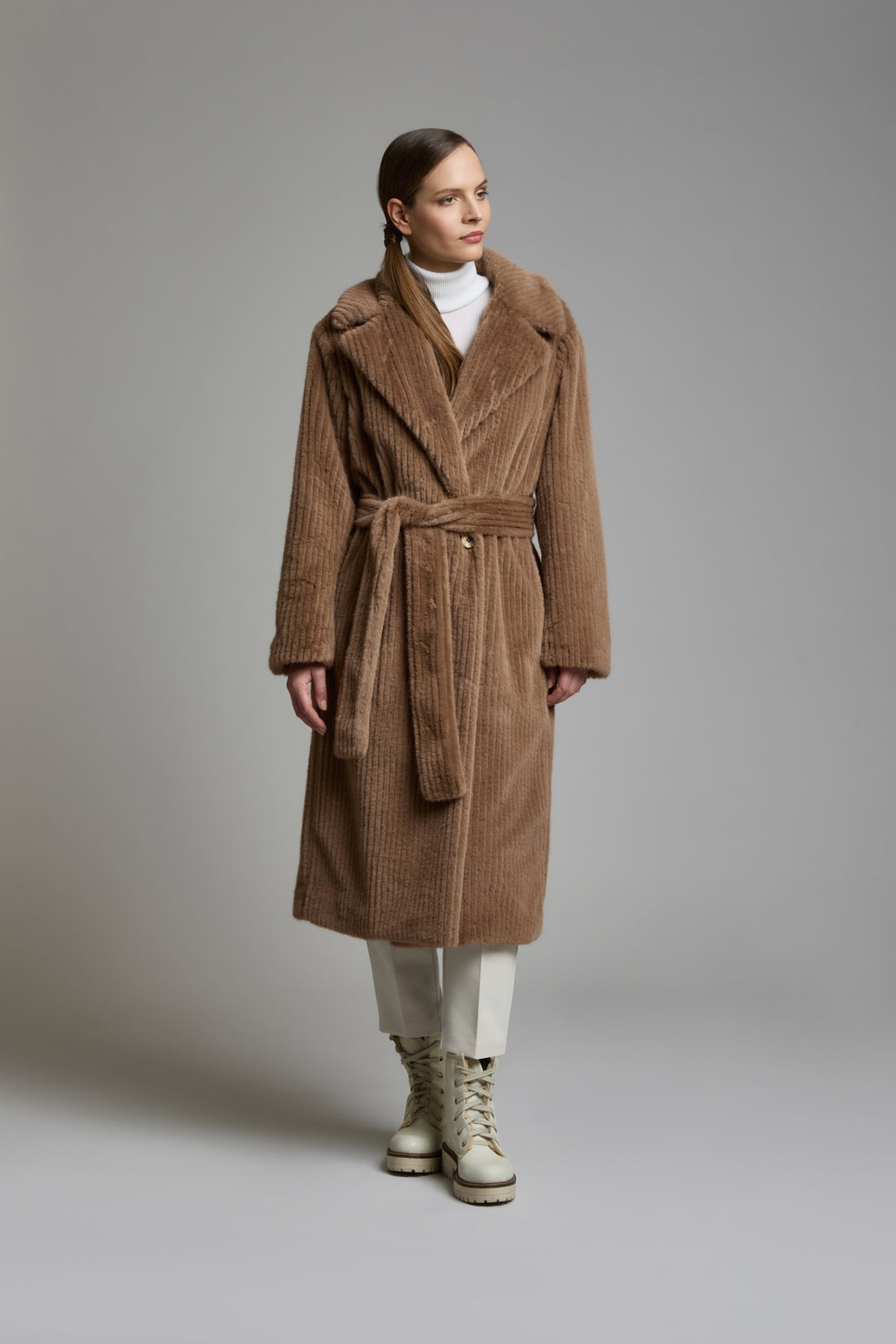 CAPPOTTO FAUX FUR